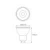 Lâmpada LED dicróica MR16 4,8W - Brilia - Imagem 2