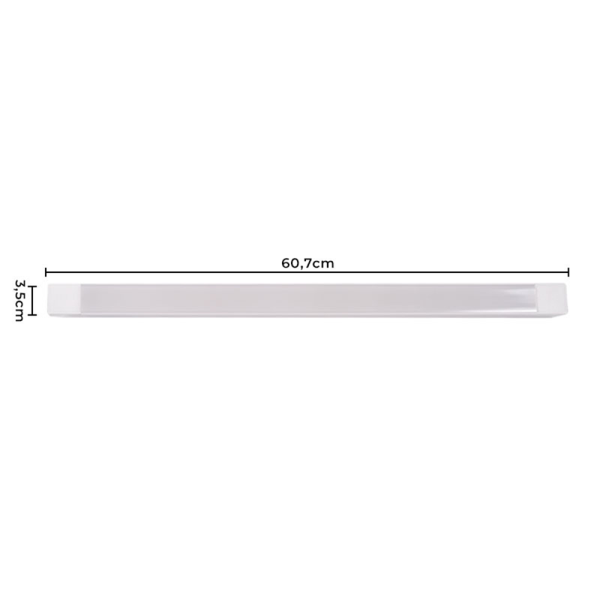 MODULO LED DIFUSOR DULI 35W 60CM BRANCO 6356 - NORDECOR - Image 4