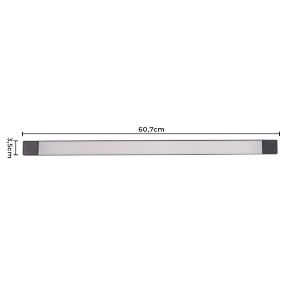 MODULO LED DIFUSOR DULI 35W 60CM PRETO 6358 - NORDECOR - Image 4