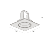 EMBUTIDO PAR20 QD IL0092 - INTERLIGHT - Imagem 2