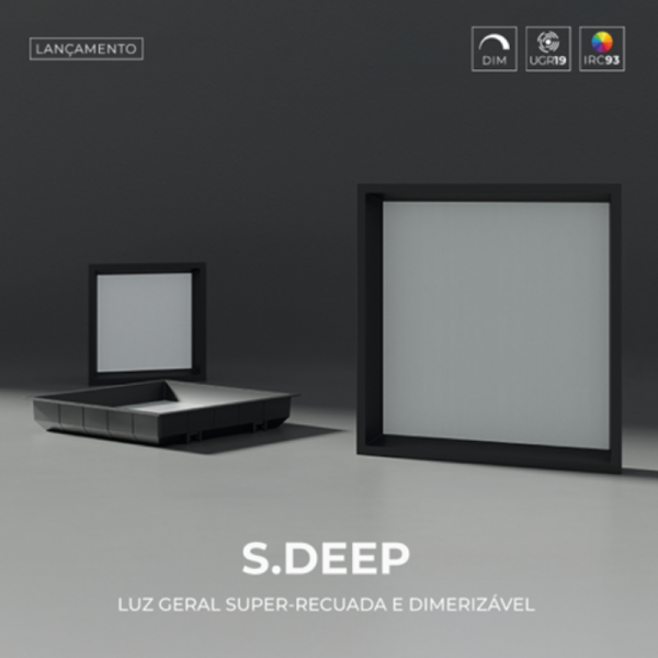 Painel led s.deep super-recuado - Stella - Imagem 3
