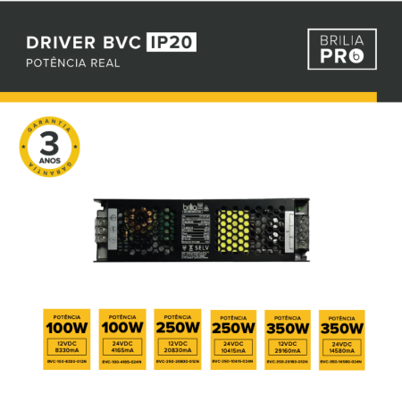 DRIVER BVC IP20 - BRILIA